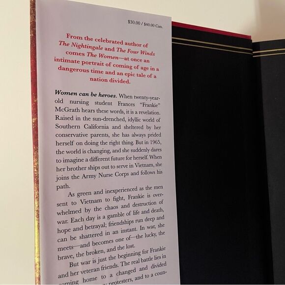 The Women by Kristin Hannah Hardcover Book - Picture 4 of 13